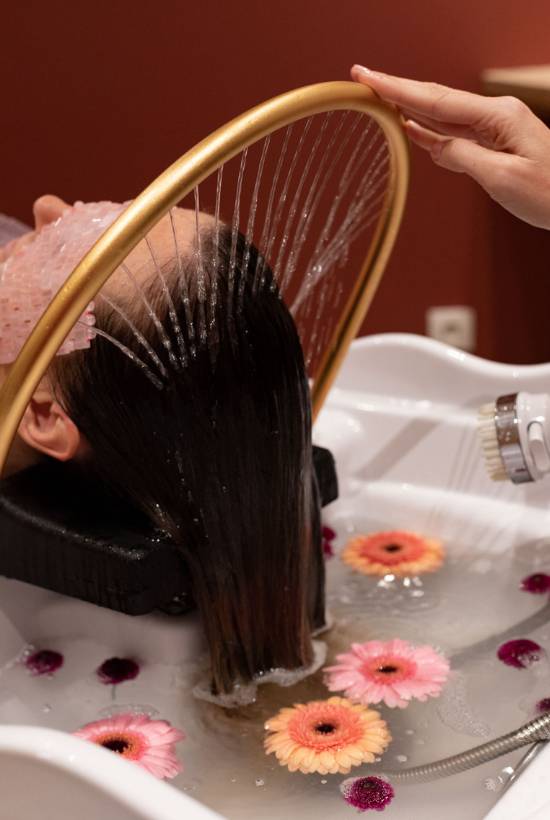 Accueil du Palais des Fleurs qui propose du headspa Japonnais en Drôme 