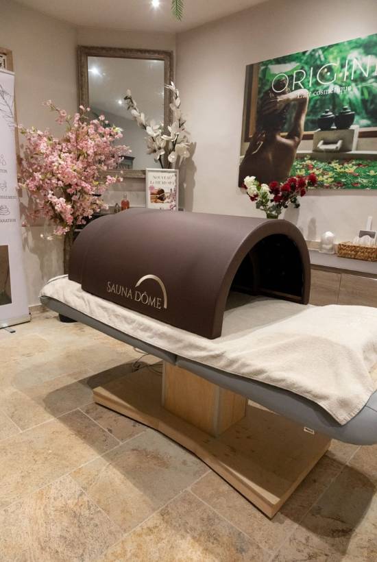 Sauna Dome Japonais à dieulefit au Palais des Fleurs